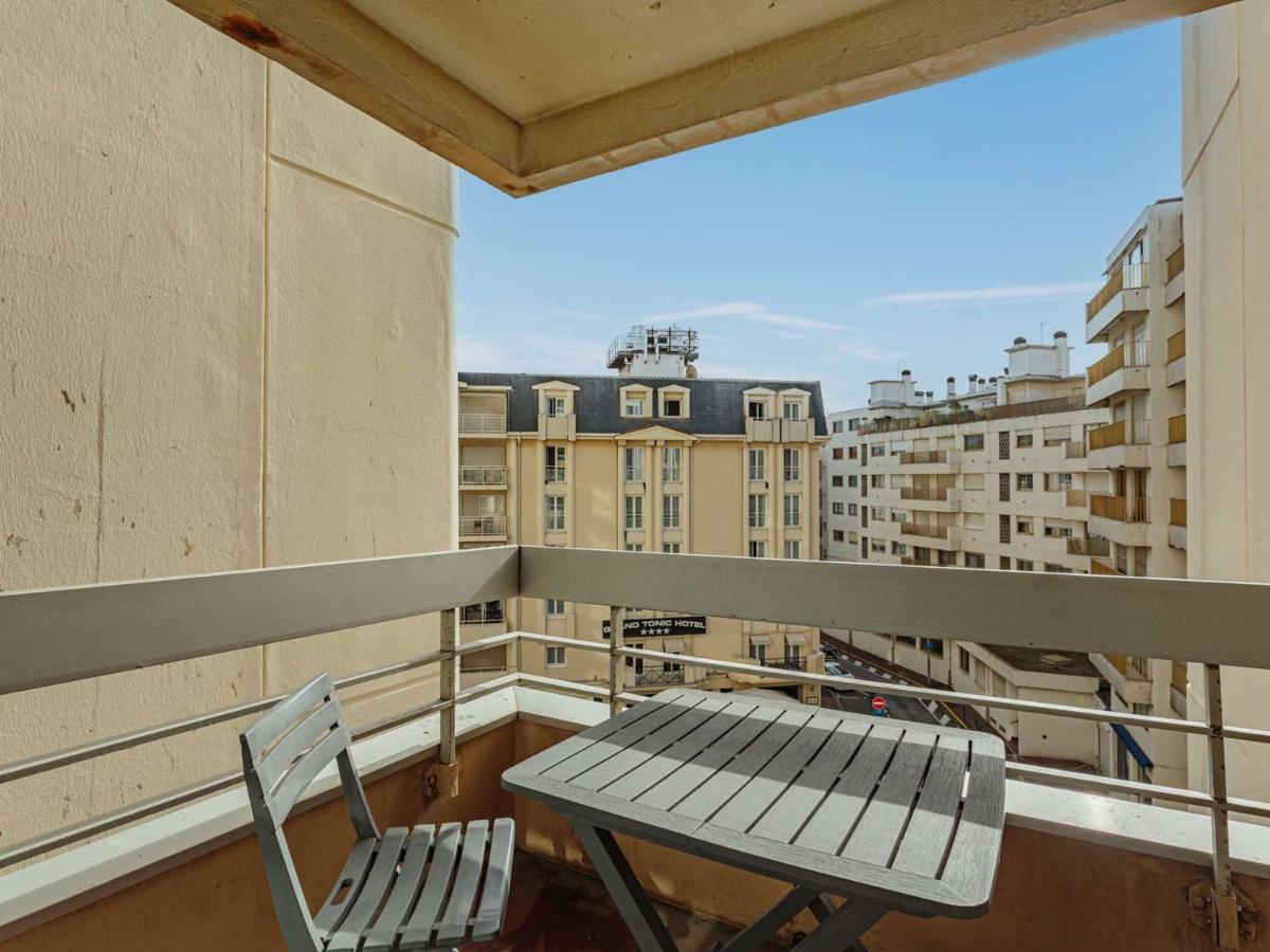 Studio Front De Mer Avec Piscine Et Balcon A Biarritz - Fr-1-3-412 エクステリア 写真